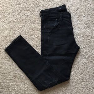 Bullhead Denim Skinny Jeans w/ Rips